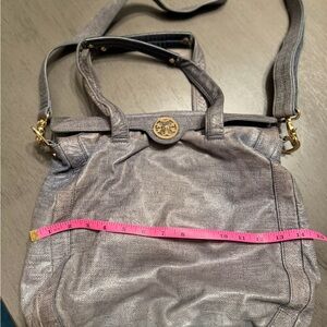 Tory Burch Stormy Gray Shoulder Bag/ Crossbody